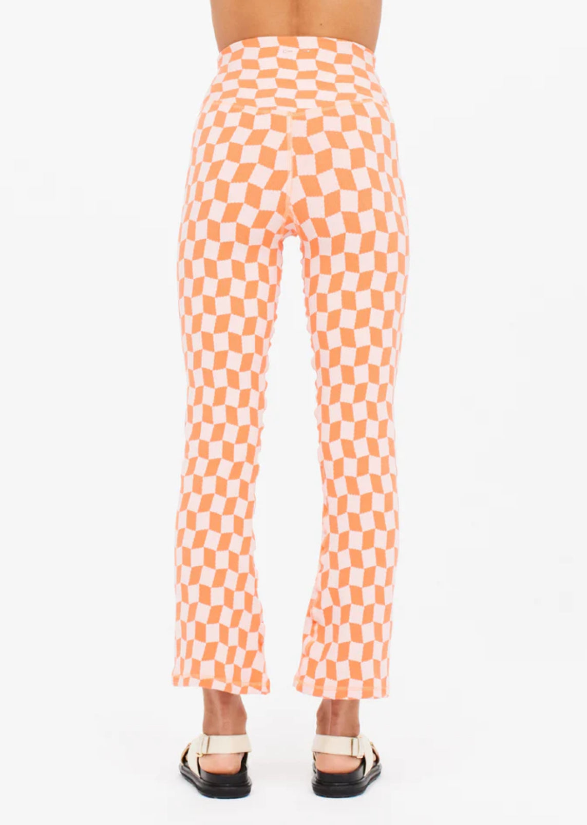 The Upside Yosemite Thia Flare Pant - Nectarine Petal