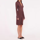 STAUD Brendan Dress - Bark
