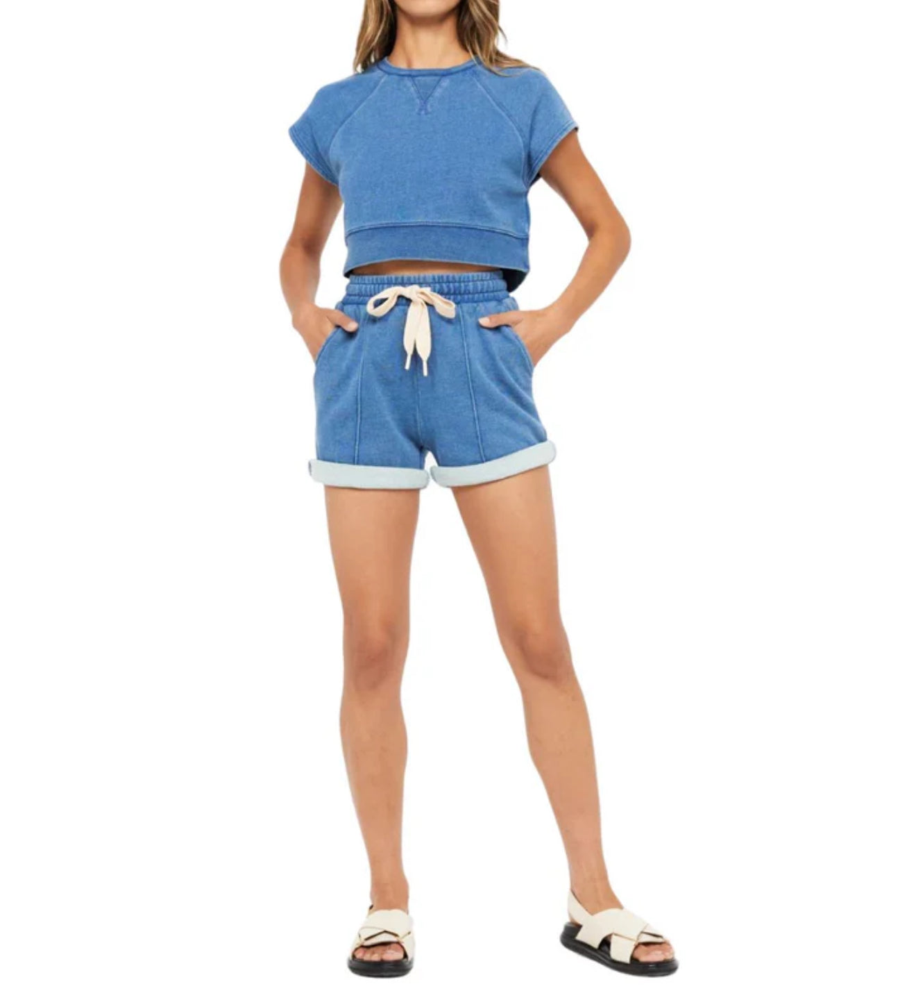 The Upside Horizon Soho Short - Blue