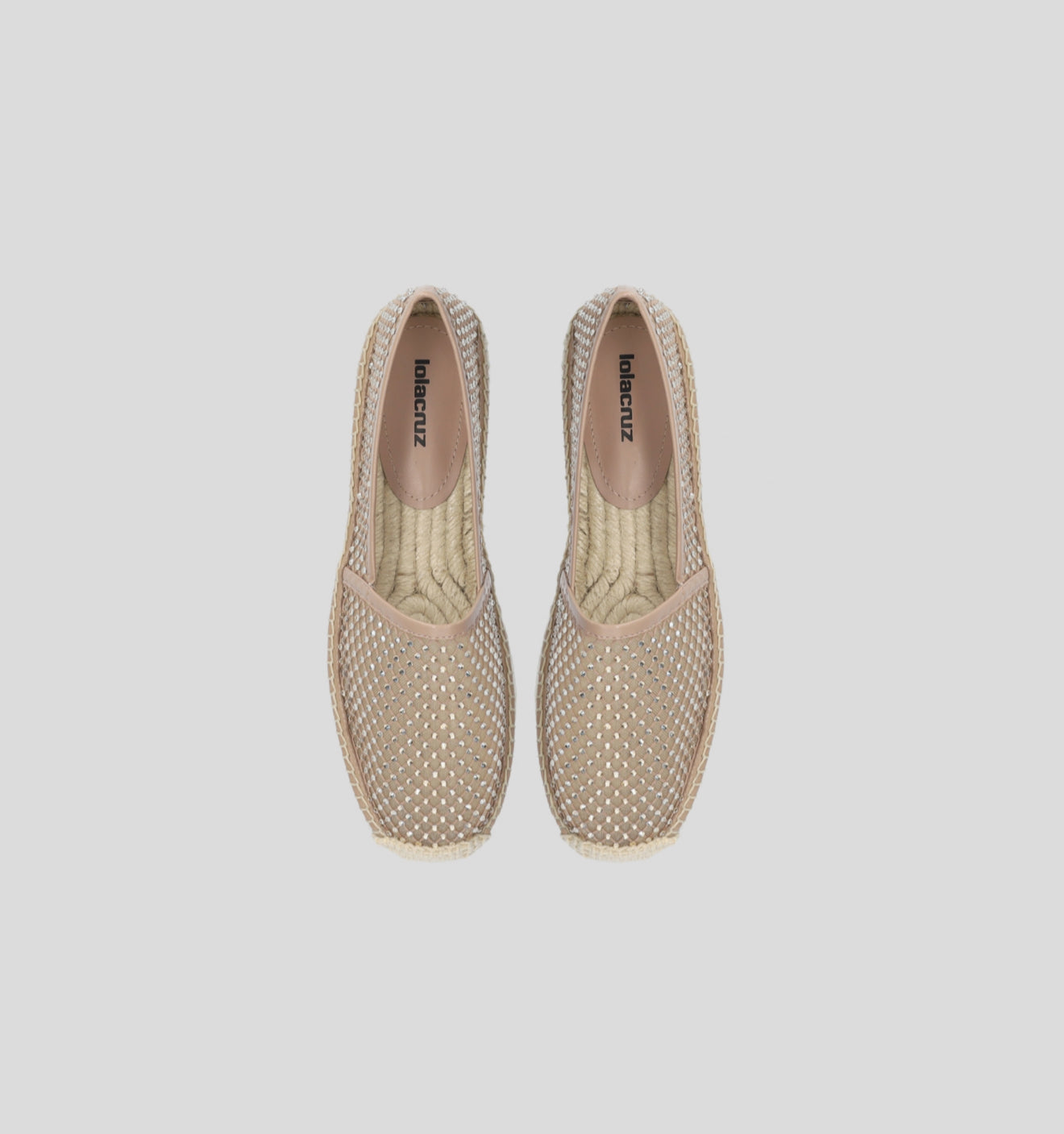 Lola Cruz Carmen Espadrilles - Nude