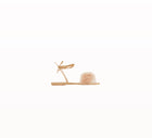 Ancient Greek Sandals Choros Marabu Feather Leather Sandal - Beige
