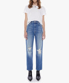 MOTHER Superior High-Waisted Study Hover Jeans - Something to Reveal