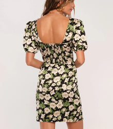 heartloom Shilla Dress - Black Floral