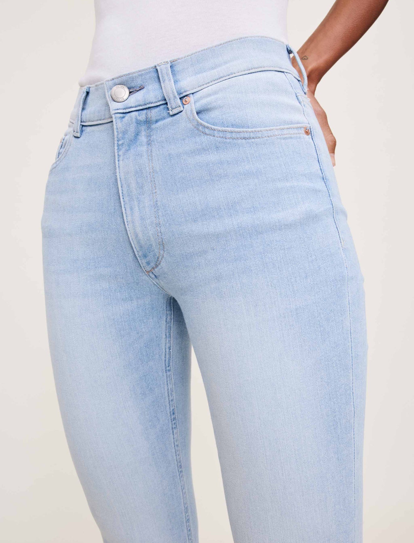 DL1961 Bridget Boot High Rise Instasculpt Jean - Waterfront