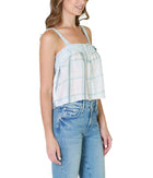 LoveShackFancy Panthea Tank - Morning Rain