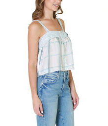 LoveShackFancy Panthea Tank - Morning Rain