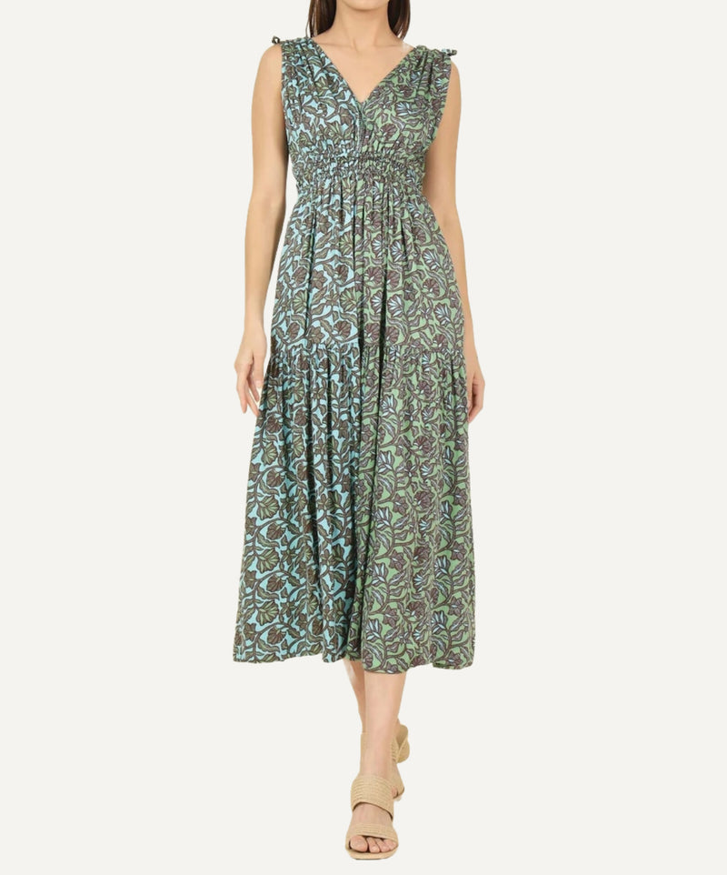 Omika Rosalita Midi Dress - Marlow Marine