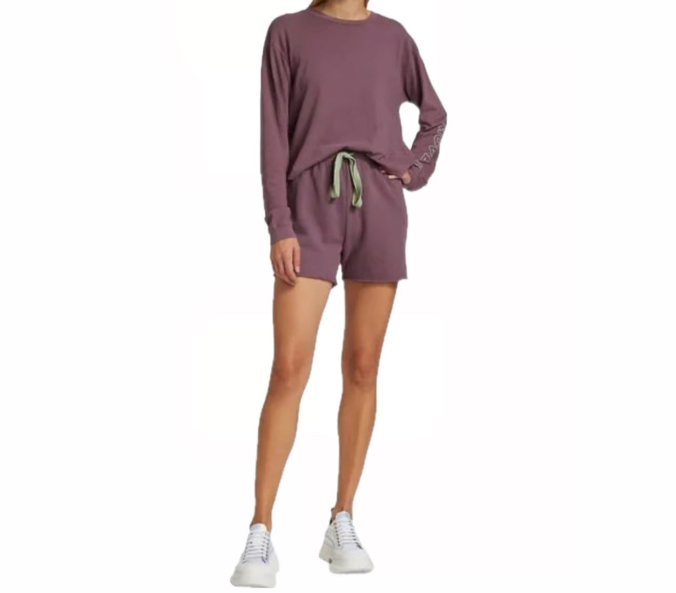 MOTHER Move It Twister Top - Mauve