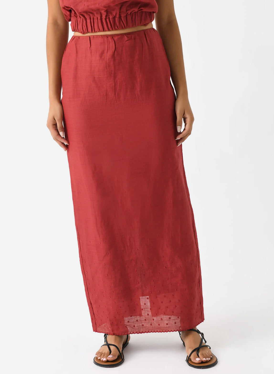 POSSE Aurelia Skirt - Rust