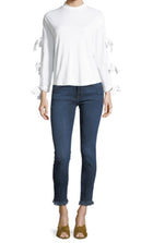 DL1961 Margaux Instasculpt Ankle Skinny Jeans w/ Frayed Hem - Harlow