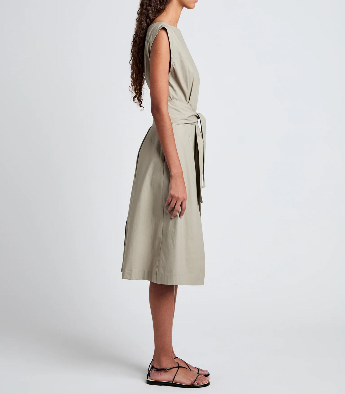 Proenza Schouler White Label Caro Dress - Granite