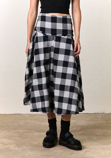 NSF Coleen Plaid Skirt