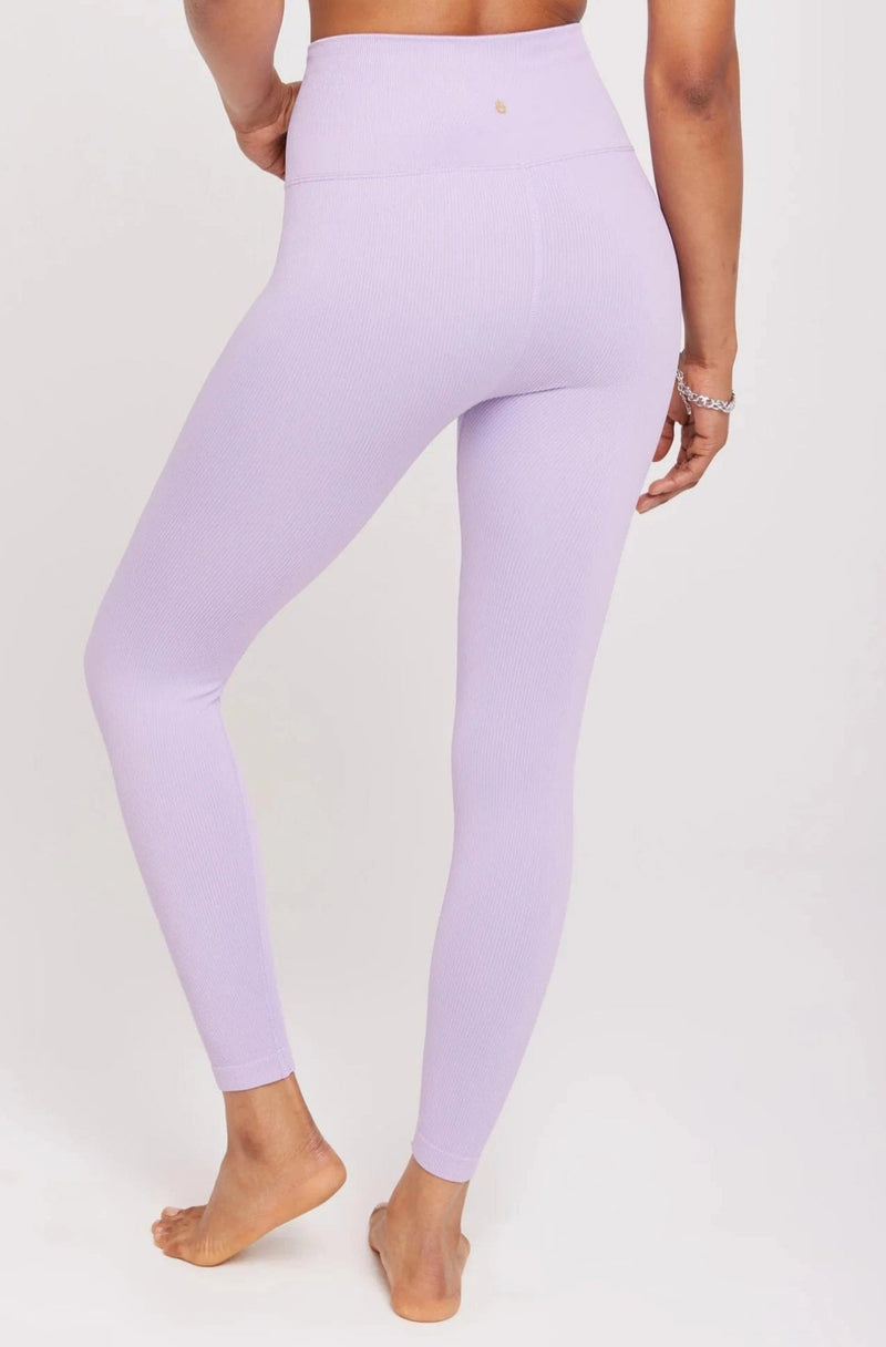 Spiritual Gangster Love Sculpt 7/8 Seamless Legging - Dark Wisteria