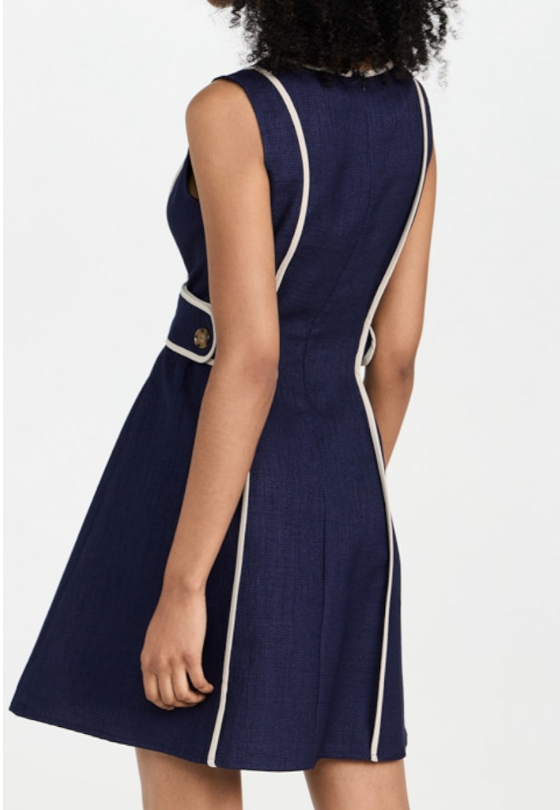 Shoshanna Samara Dress - Navy