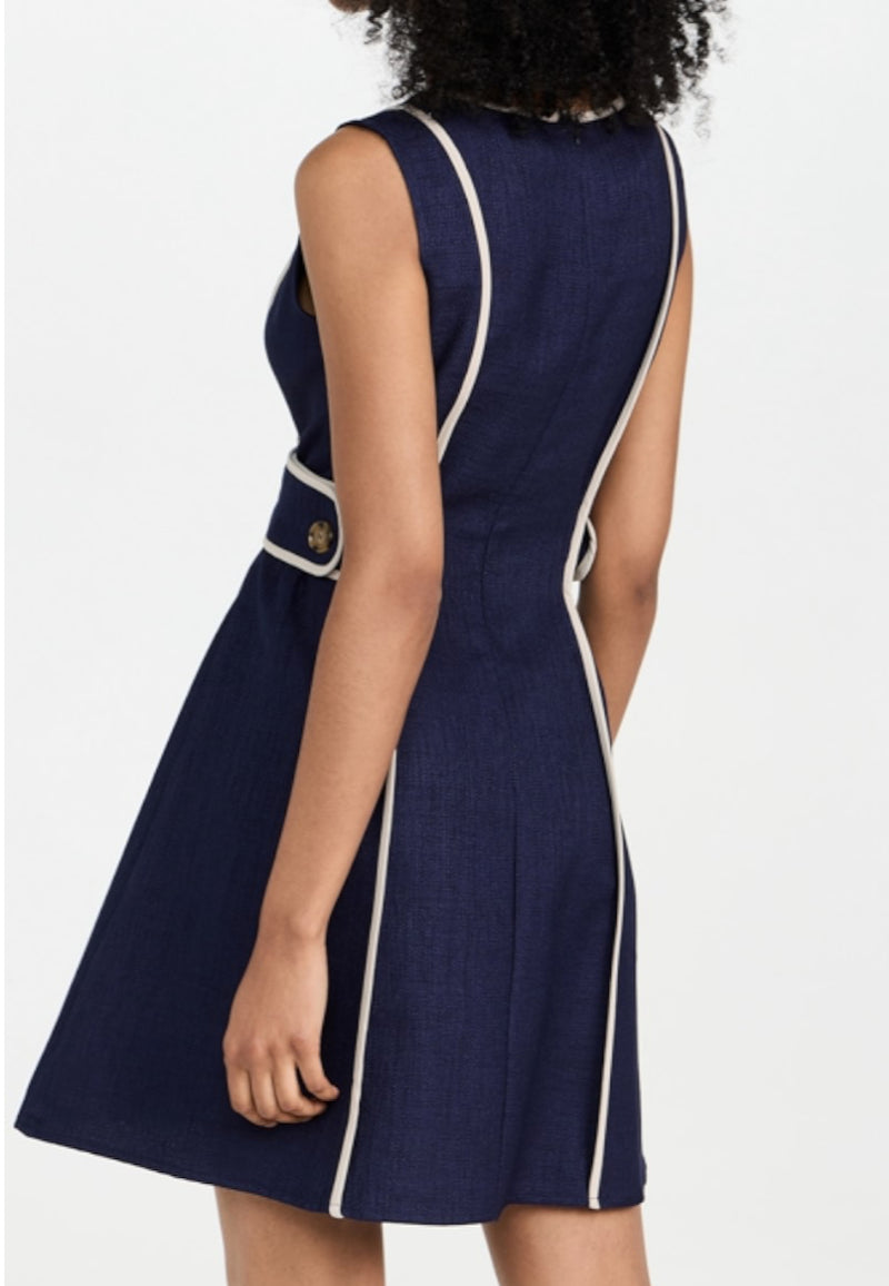 Shoshanna Samara Dress - Navy