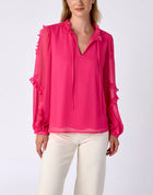 Crosby By Mollie Burch Ryland Blouse - Camellia