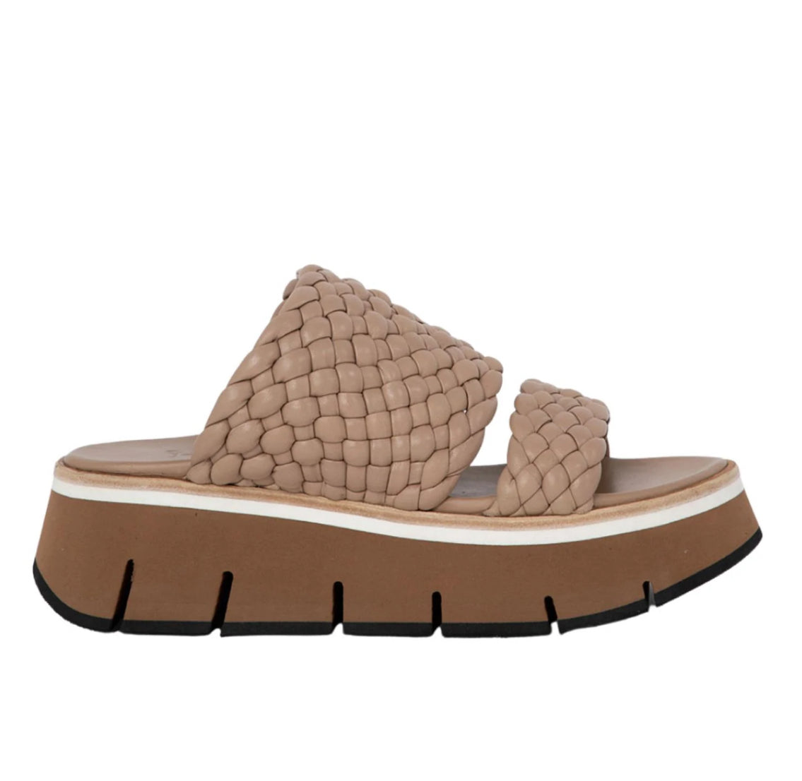 HOMERS Duyba Woven Platform Slide Sandals