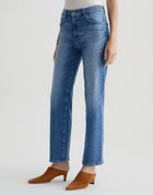 AG Jeans Brinley Mid-Rise Straight - Iris
