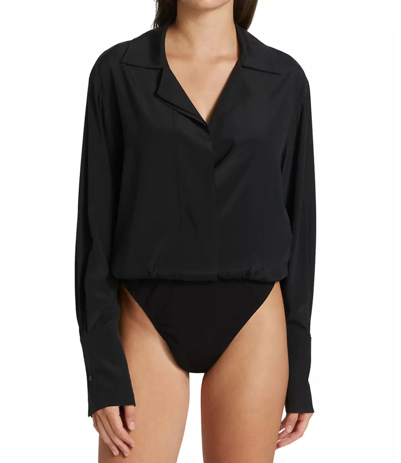 A.L.C. Diana Notch-Collar Bodysuit