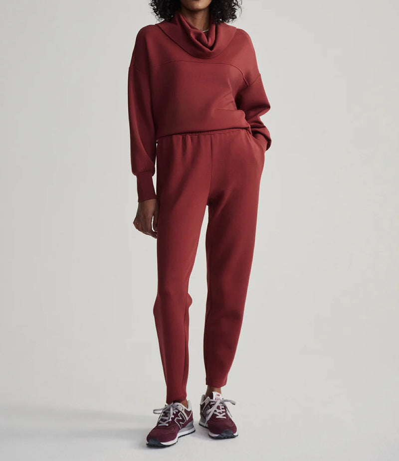 Varley Slim Cuff Pant 25" - Russett Brown