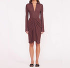 STAUD Brendan Dress - Bark