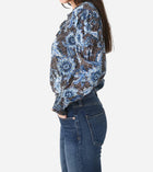 MISA Los Angeles Siena Top - Blue Sunflower