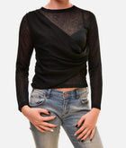 KEEPSAKE Let’s Go Knit Top - Black