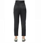 Michelle Mason Paperbag Trouser - Black