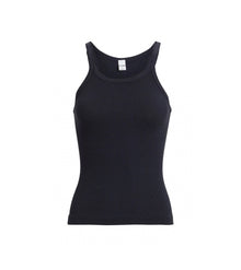Re/Done Hanes Ribbed Tank - Navy