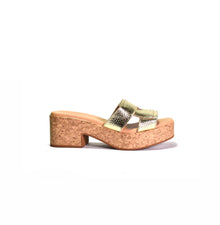 Cordani Marley Sandal - Platino Leather