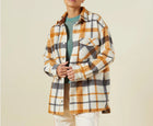 Monrow Plaid Shacket