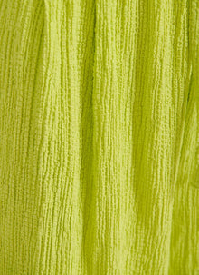 Essentiel Antwerp Seersucker Shorts -  Lime Green