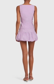 Amanda Uprichard Violet Top - Lilac