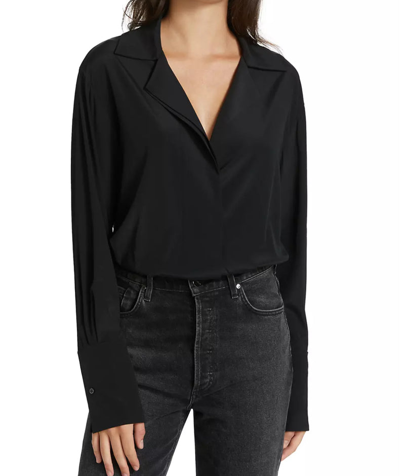 A.L.C. Diana Notch-Collar Bodysuit