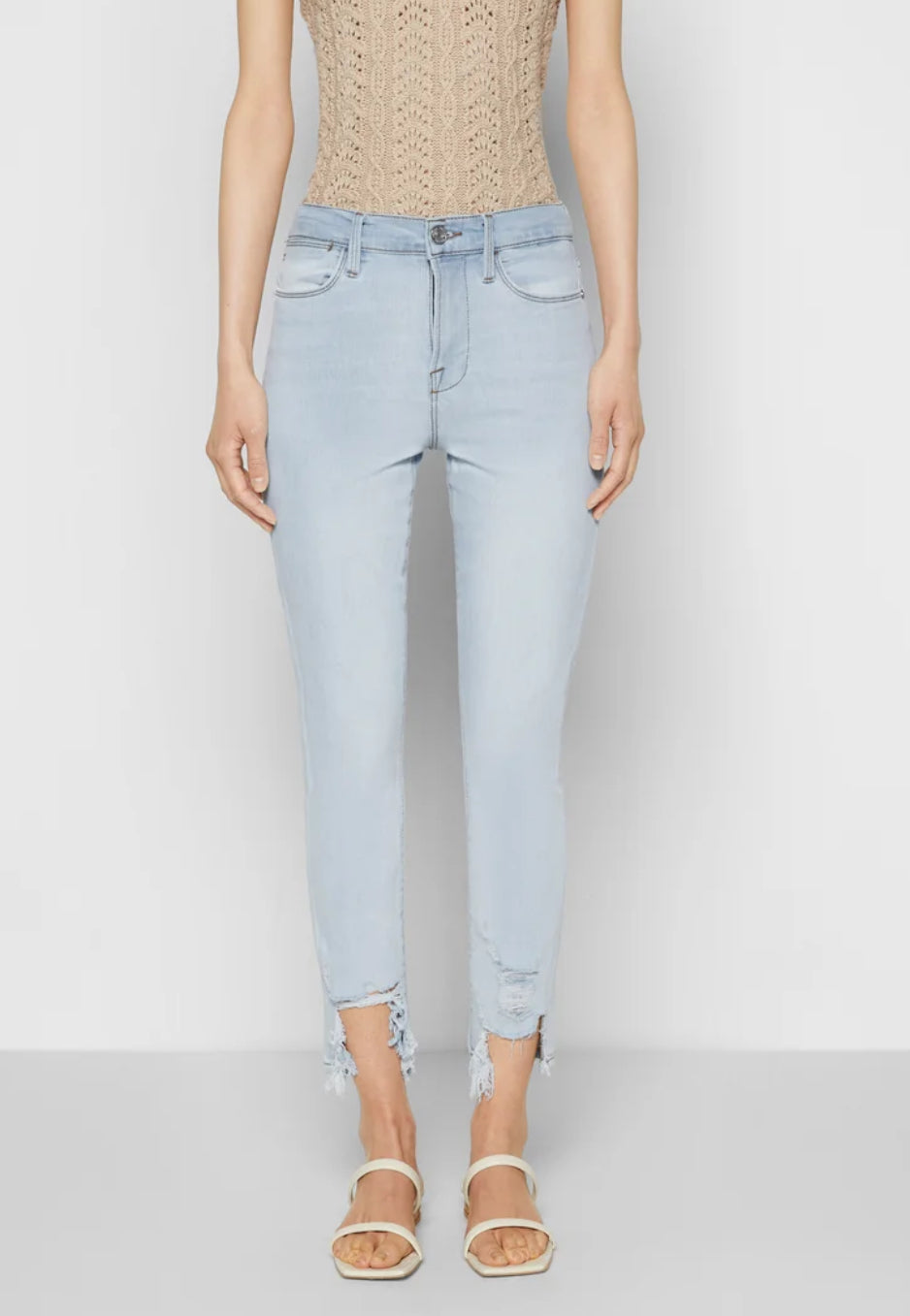 Frame Le High Skinny Crop - Divison Chew