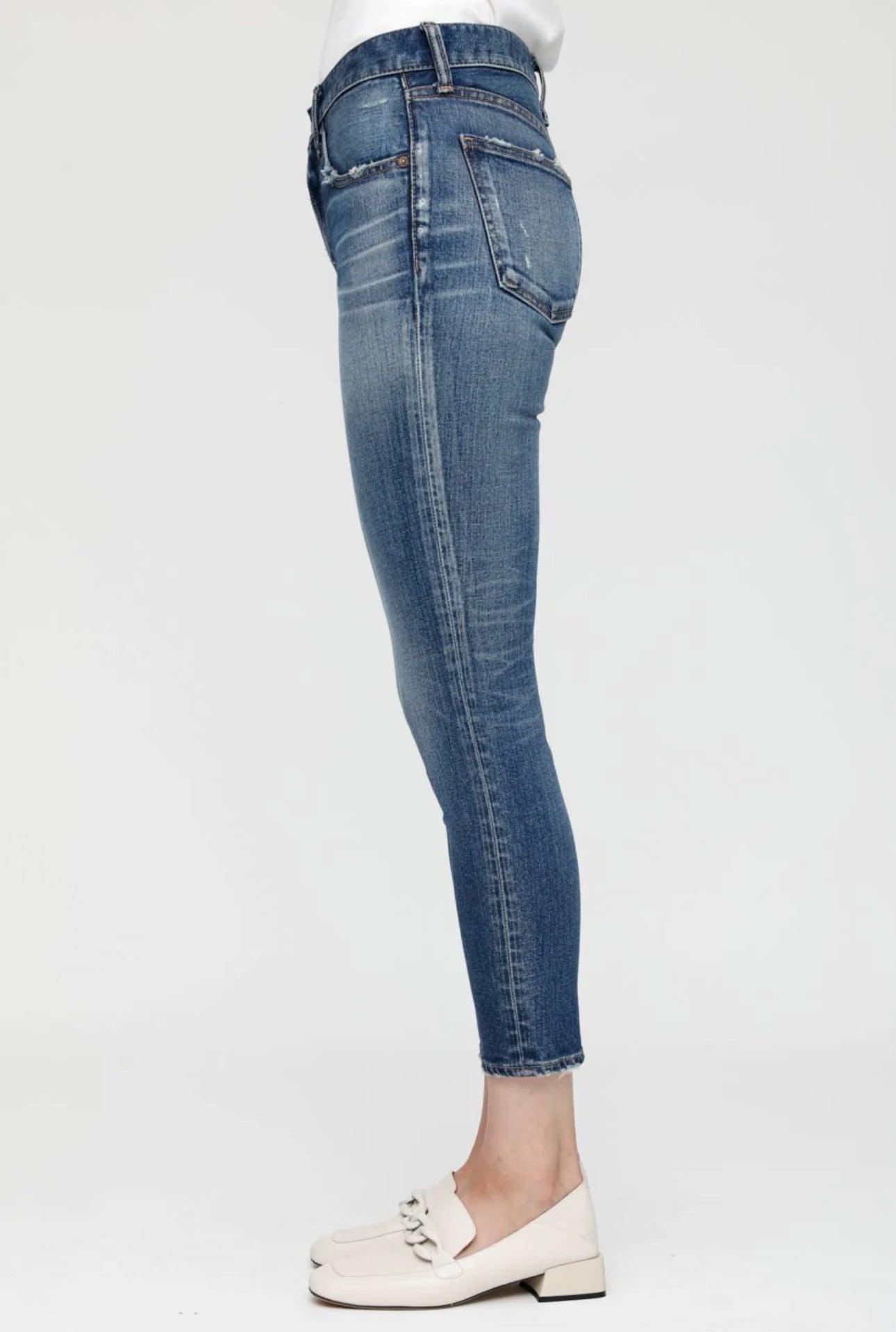 Moussy Vintage Sundance Skinny - D/BLU 113