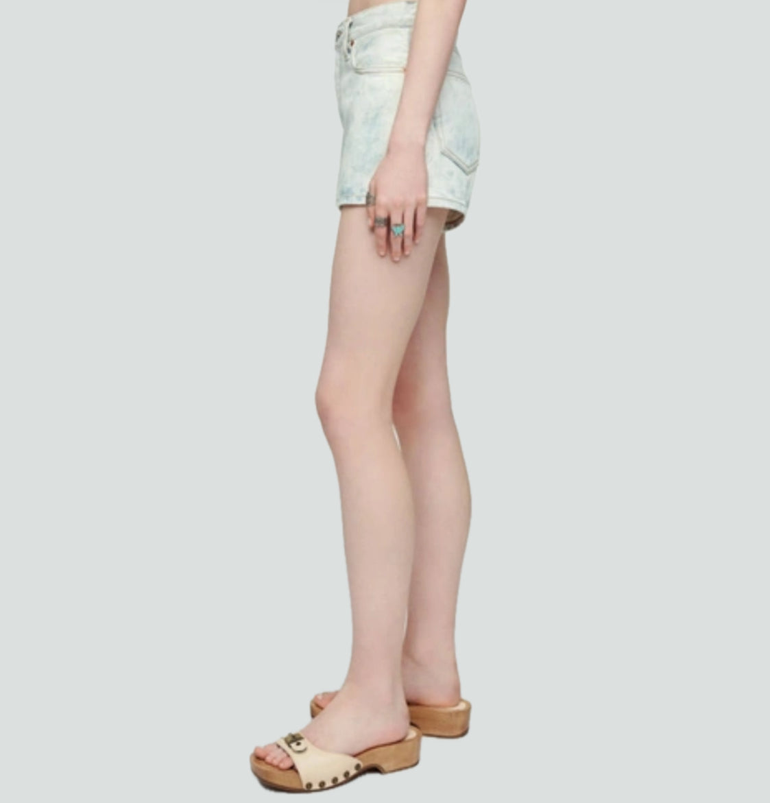 Re/Done 70s High Rise Short - Sunbleach