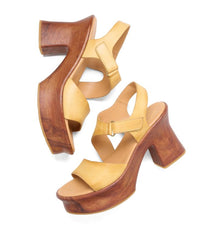 KORK-EASE Cantal Sandal - Yellow Zafferano