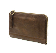 Joy Susan Karina Convertible Wristlet & Wallet - Walnut