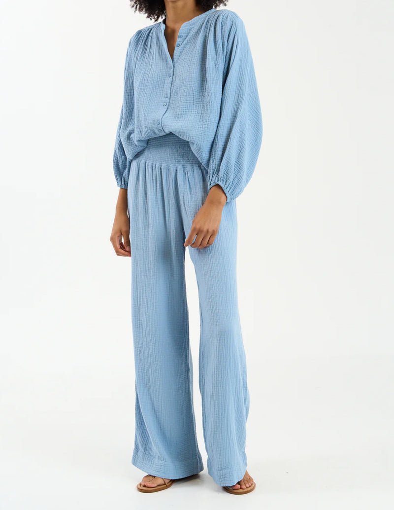 sundays Lila Pants - Dusty Blue