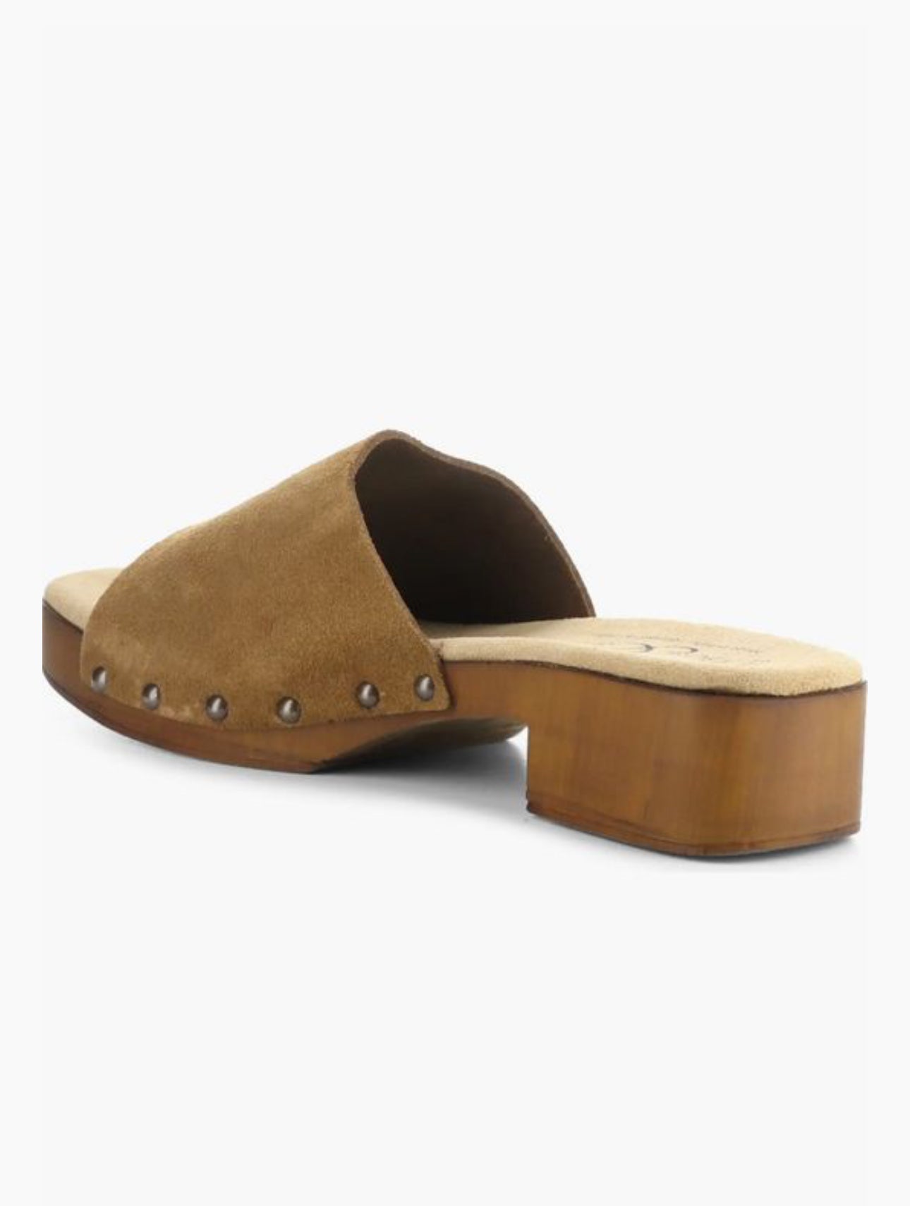 Bos & Co Marley Platform Slide - Cognac