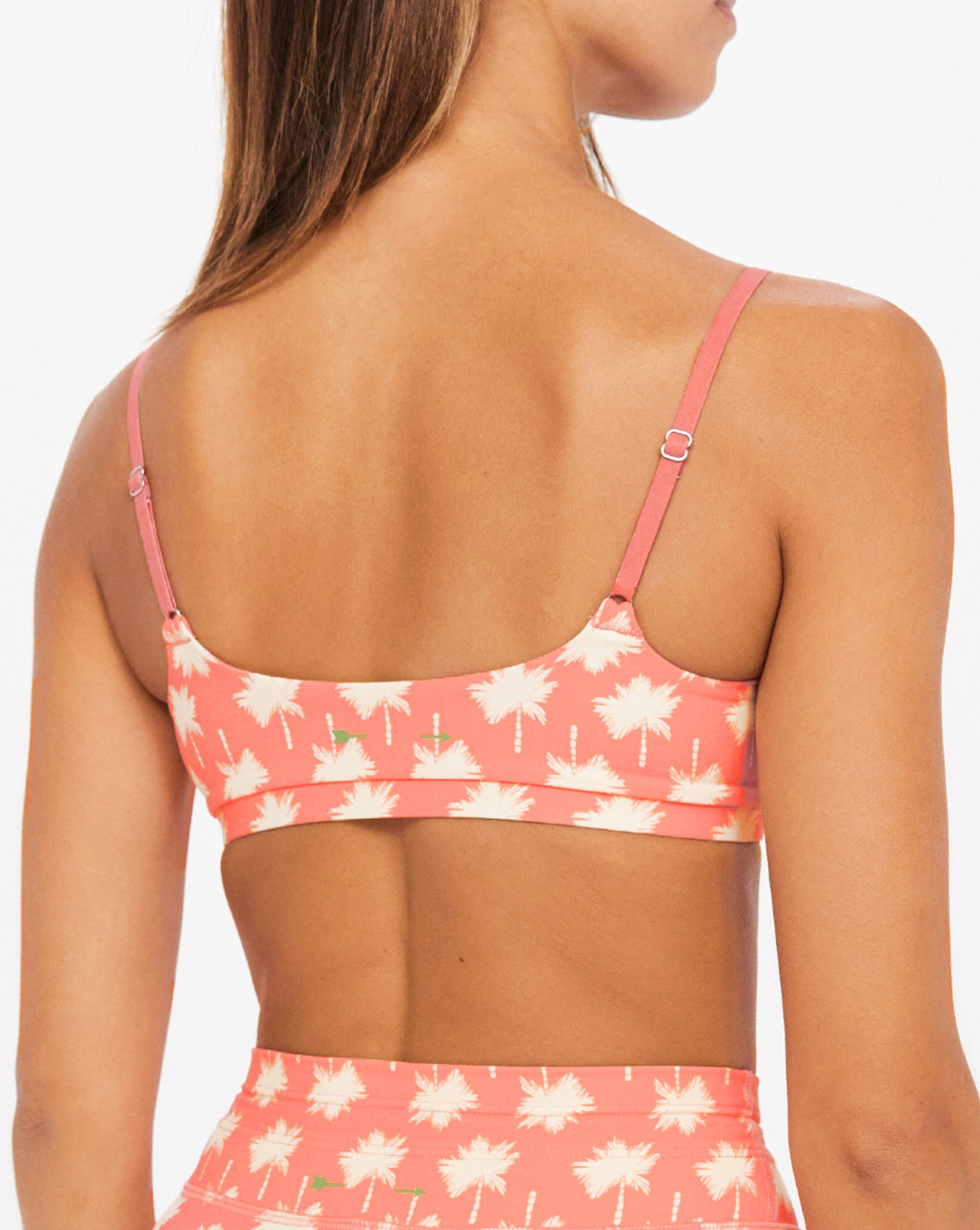 The Upside Lou Lou Ballet Bra - Rose Palm