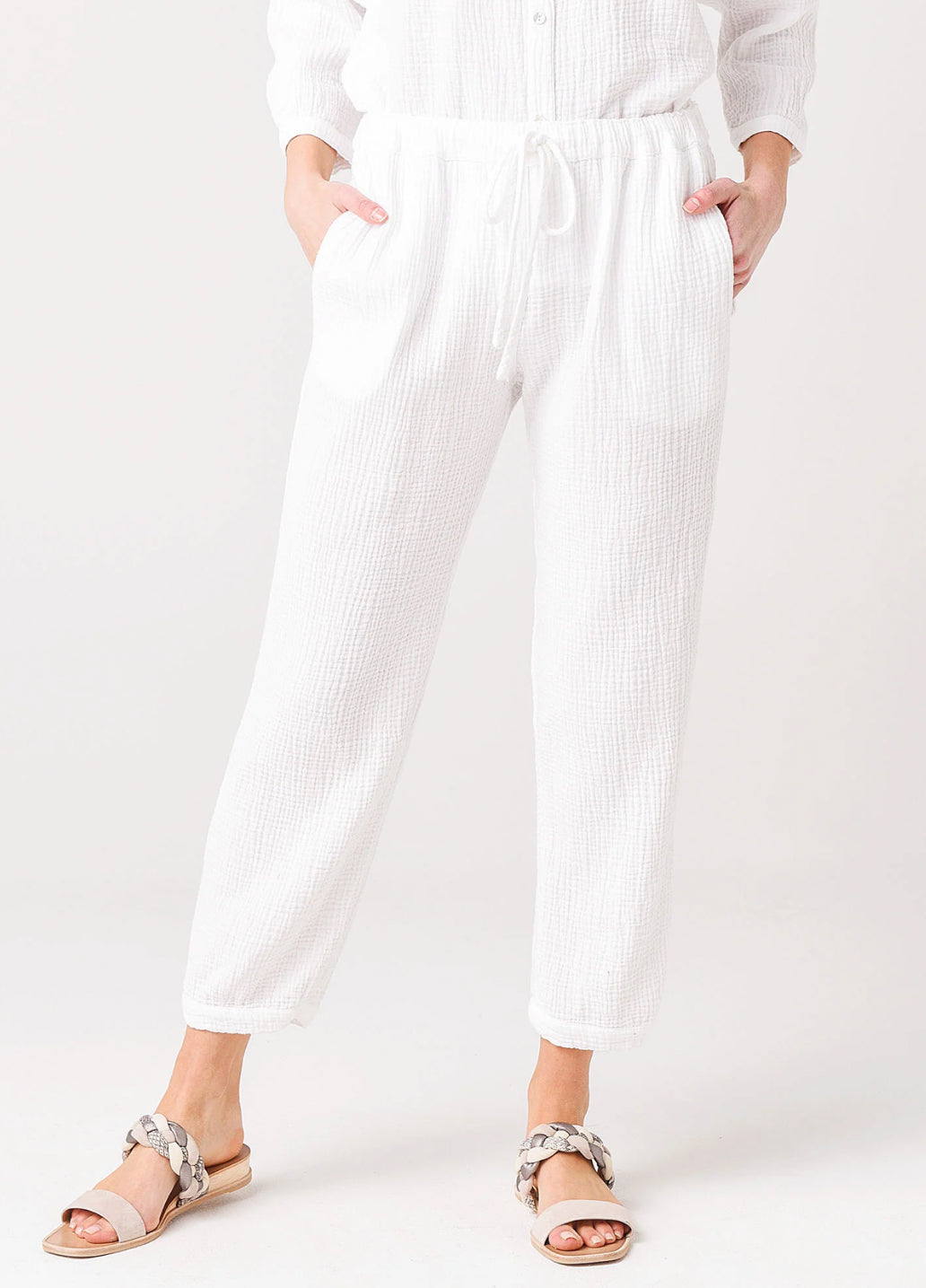 HONORINE Harper Pant - White