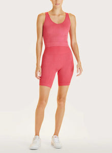 Alala Barre Short Extended - Hibiscus