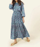 Omika Nina Midi Dress - Malia Teal