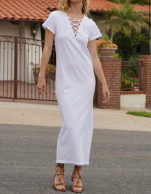 LNA Bel Air Dress - White