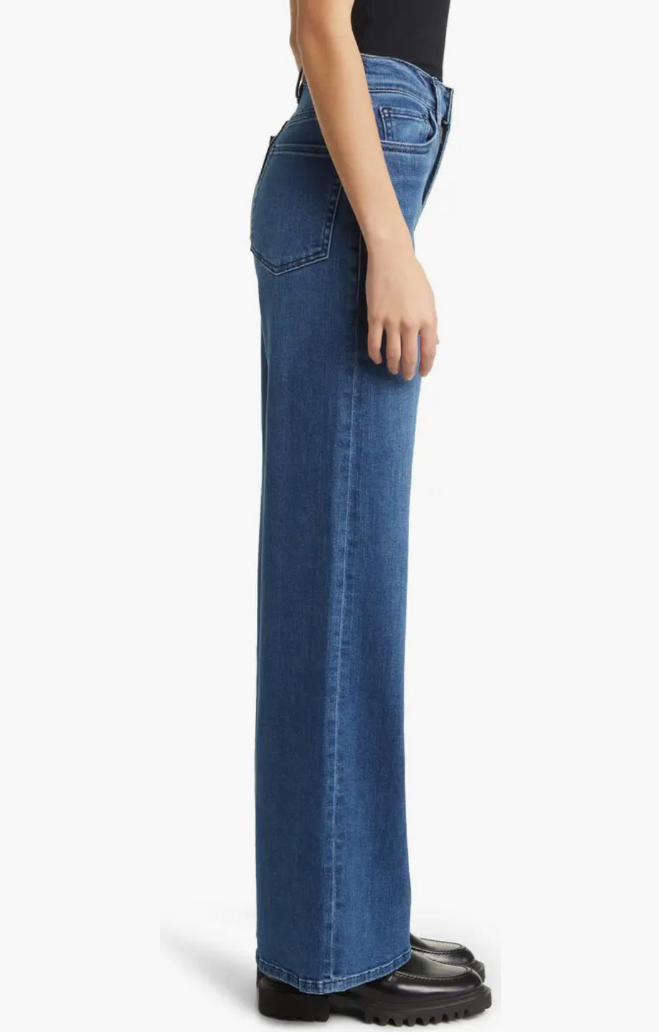 Frame Le Slim Palazzo Straight-Leg Jeans - Temple