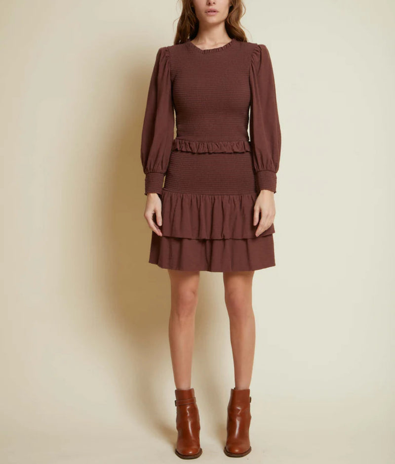Nation Ltd Abby Dress - Pinot