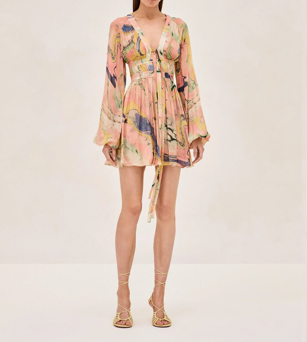 Alexis Tessie Watercolor Dress