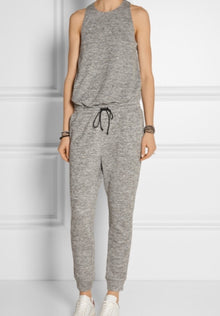 Elizabeth and James Azia Cutout Jersey Jumpsuit - Grey